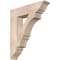 Ekena Millwork Balboa Traditional Smooth Bracket, Douglas Fir, 5 1/2"W x 26"D x 30"H BKT06X26X30BOA01SDF - alternate 1